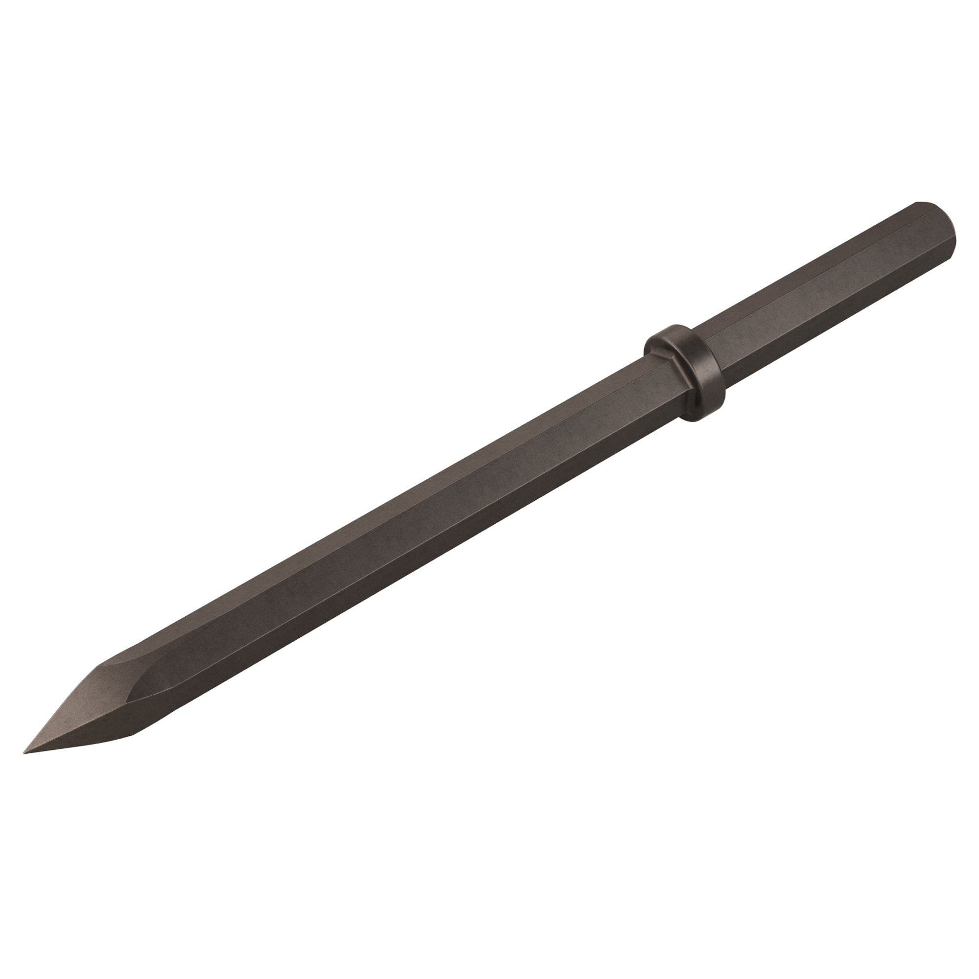Bon, Moil Point 1-1/8in. Hex 6in. Shank, Model# 84-965